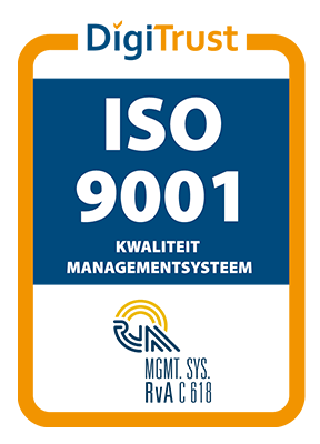 DigiTrust ISO 9001 kwaliteitsmanagementsysteem certificering
